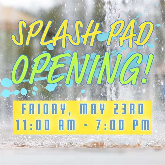 Splash Pad Opening