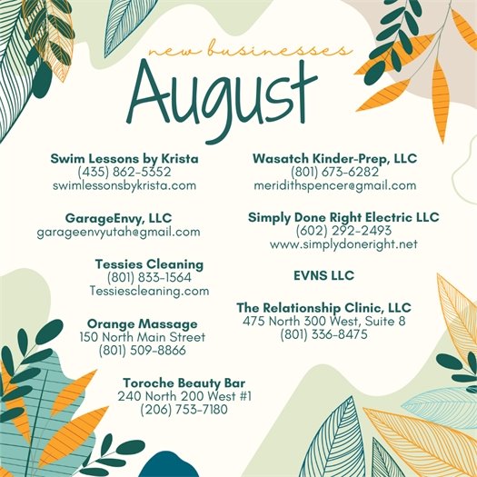 New Businesses - May 2024