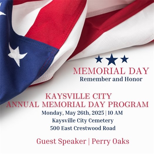 Memorial Day Program 2025
