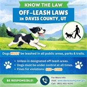 Davis County Leash Laws