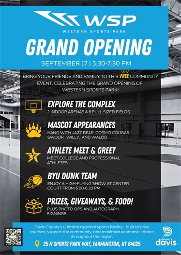 Grand Opening: Western Sports Park