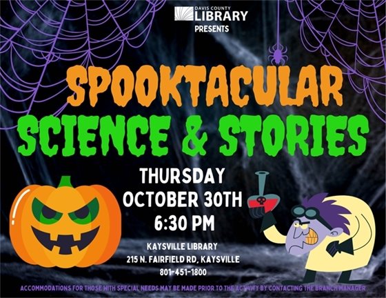 Library Spooky Stories