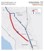I-15 Road Closure