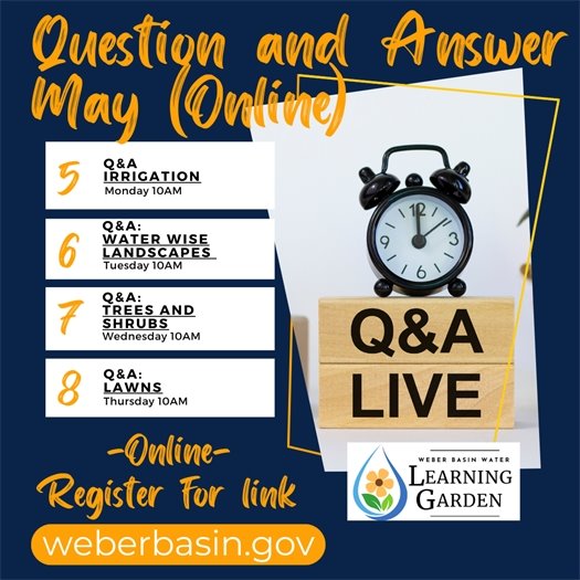 May Weber Basin Water Q and A