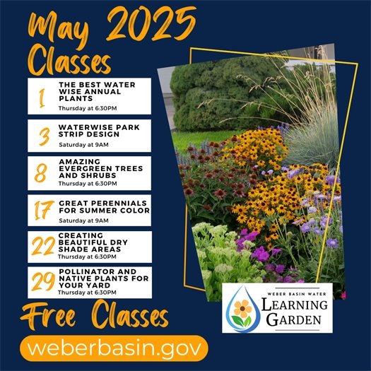 May Weber Basin Water Classes