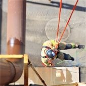 Firefighters Rope Rescue Training