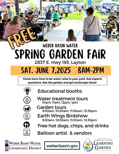 Weber Basin June Garden Fair