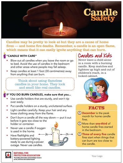 Candle Safety Tips