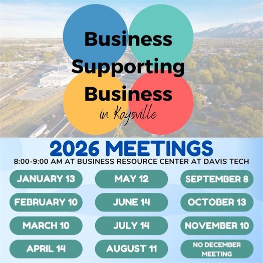 Kaysville Business Support Meetings 2026