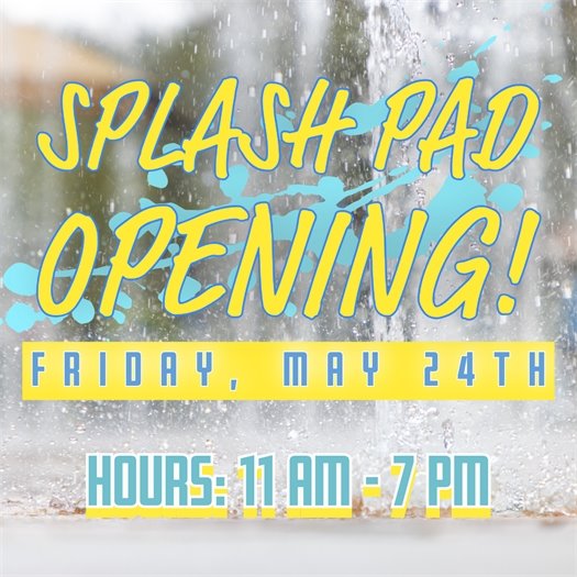 Splash Pad Opening