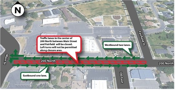 200 North Reconstruction and Utilities Project - January Update