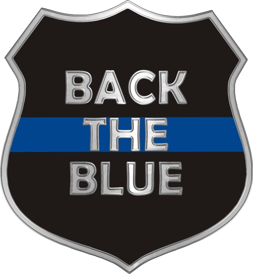 back the blue