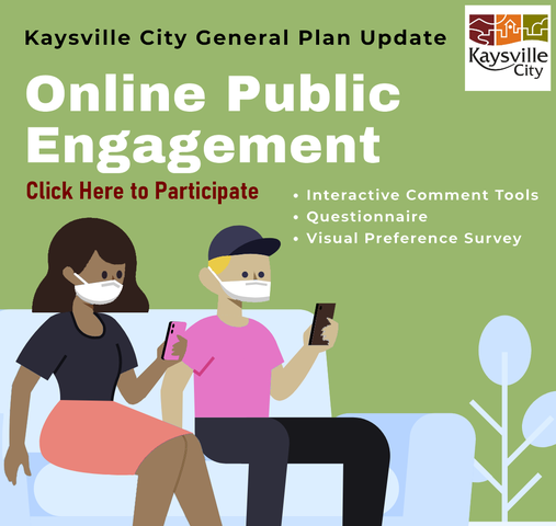 Graphic for used for Online Public Engagement for General Plan Update