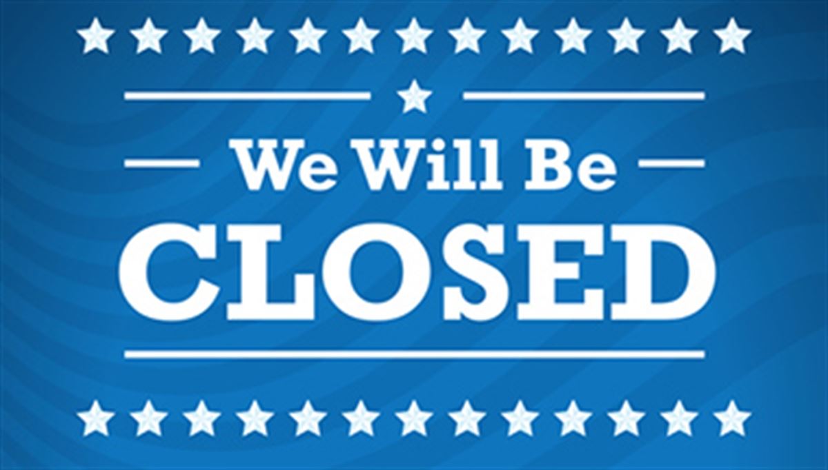 We Will Be Closed