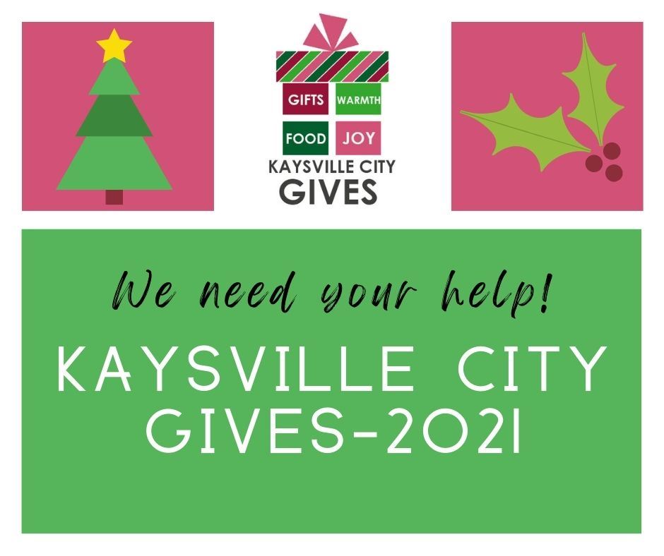 news flash Kaysville GIVES