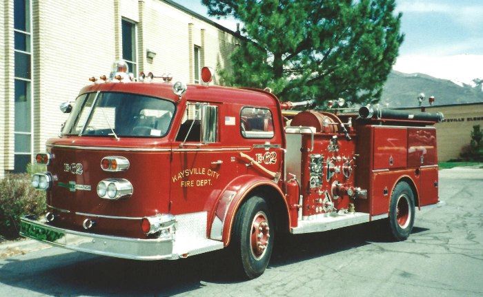 Historic photo of fire truck
