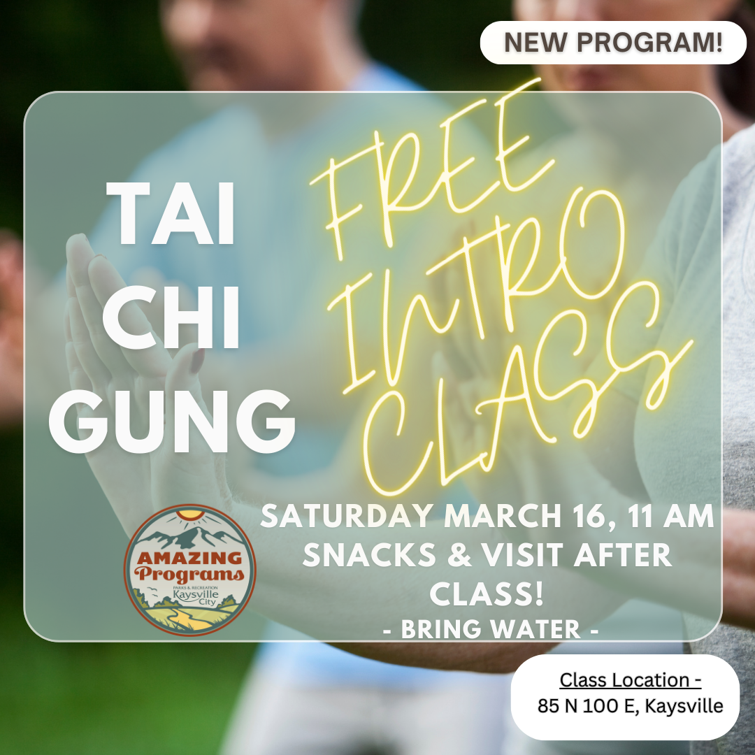 Tai Chi Gung Free Intro Class