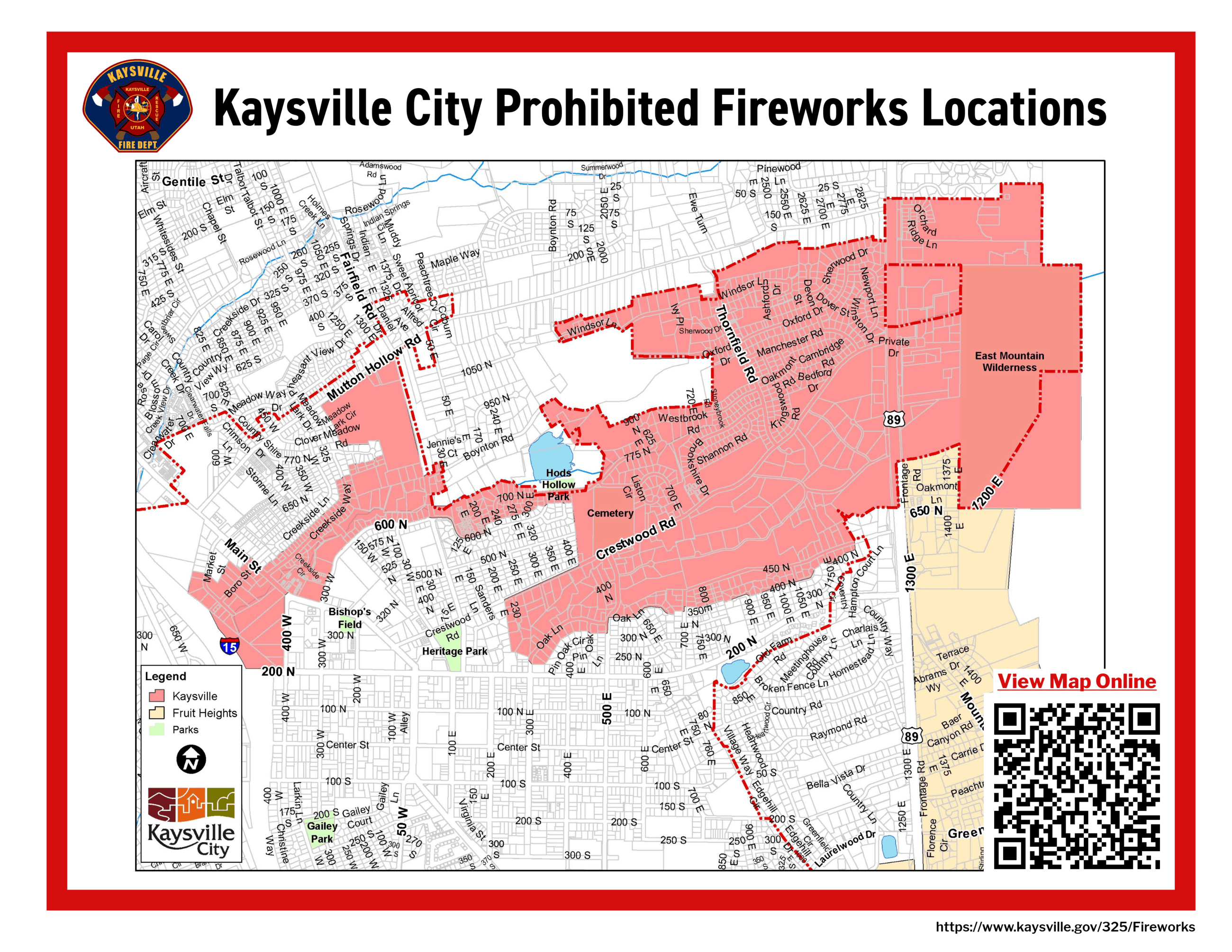 Kaysville Fireworks Restrictions 2024