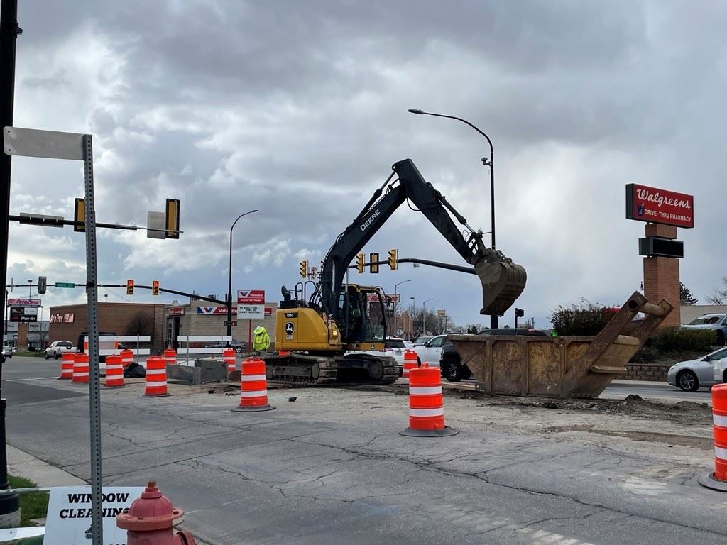 200 North Construction_April 2