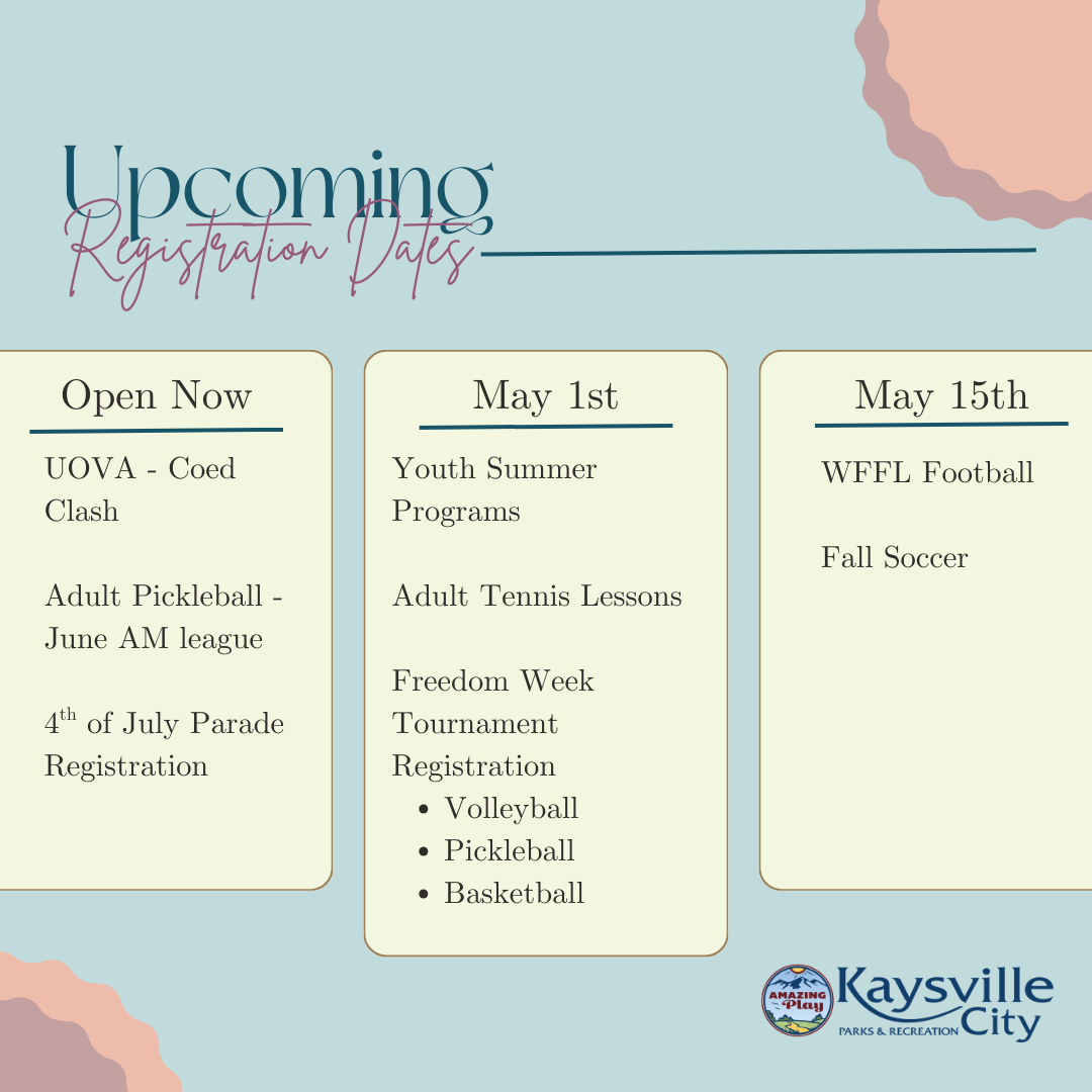 2025 May Registrations