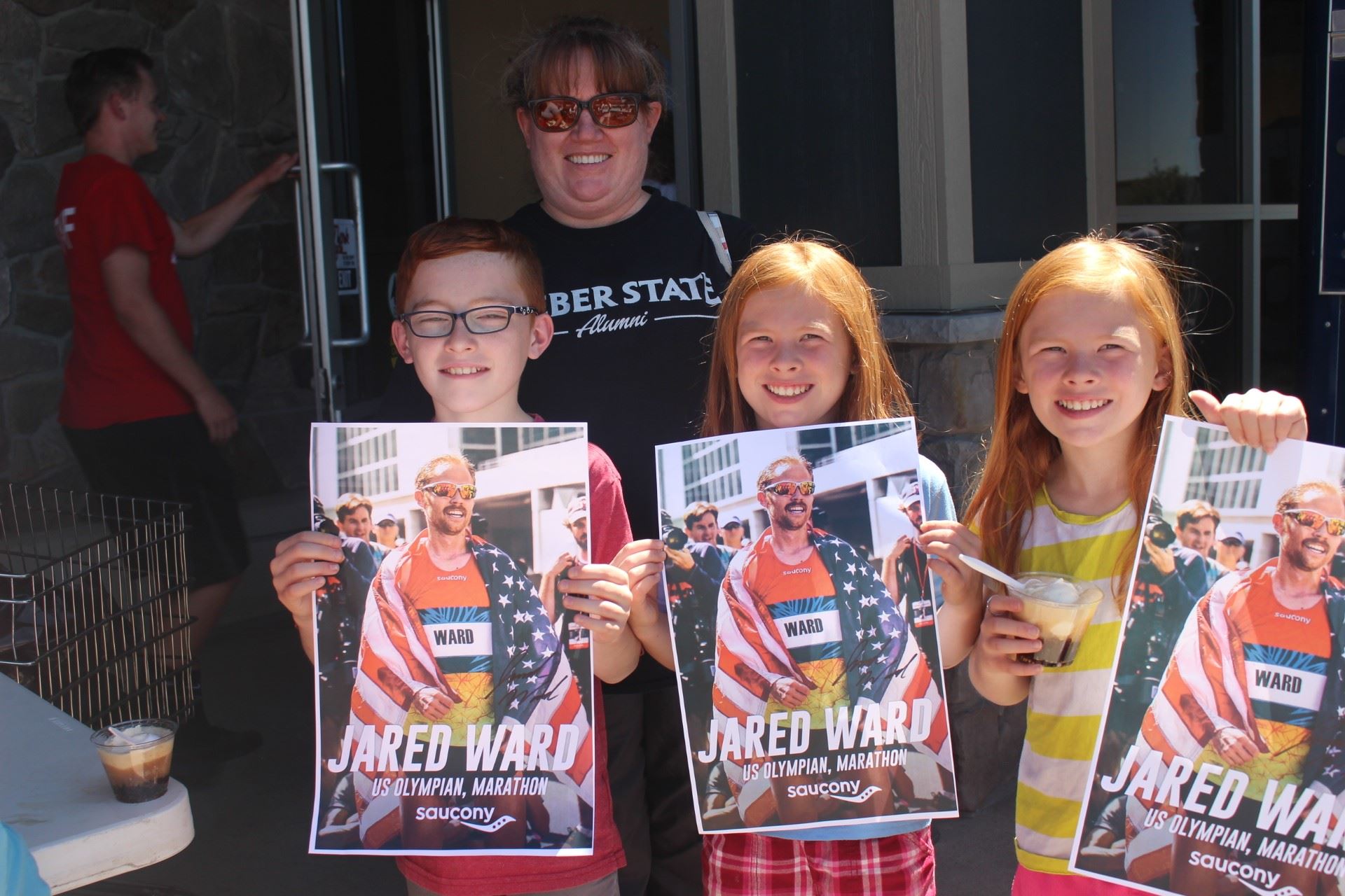 Natalie Ward Celebrating Jared Ward