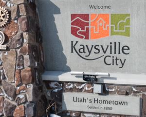 Kaysville City Sign