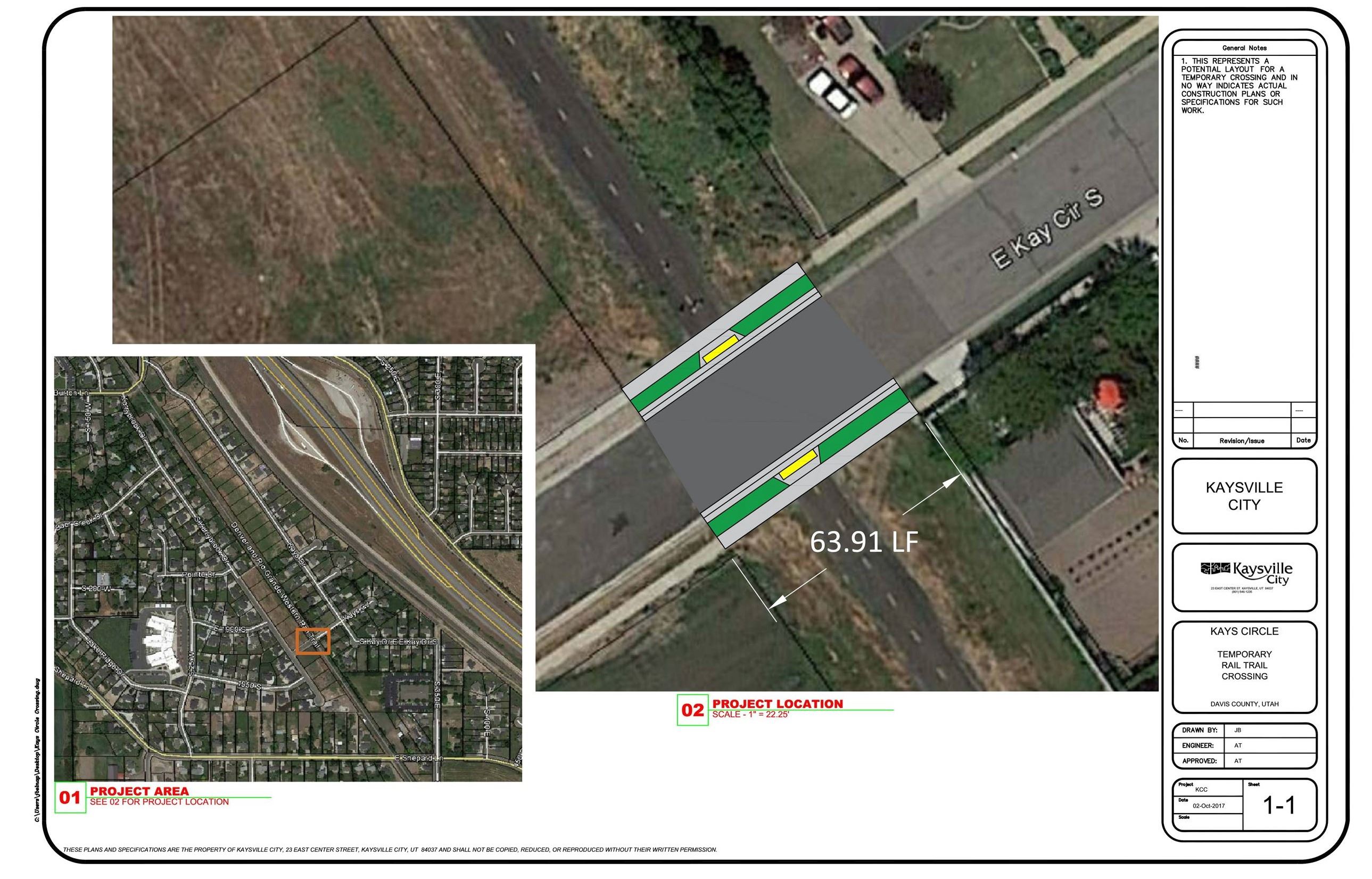 Kay Circle Crossing Map