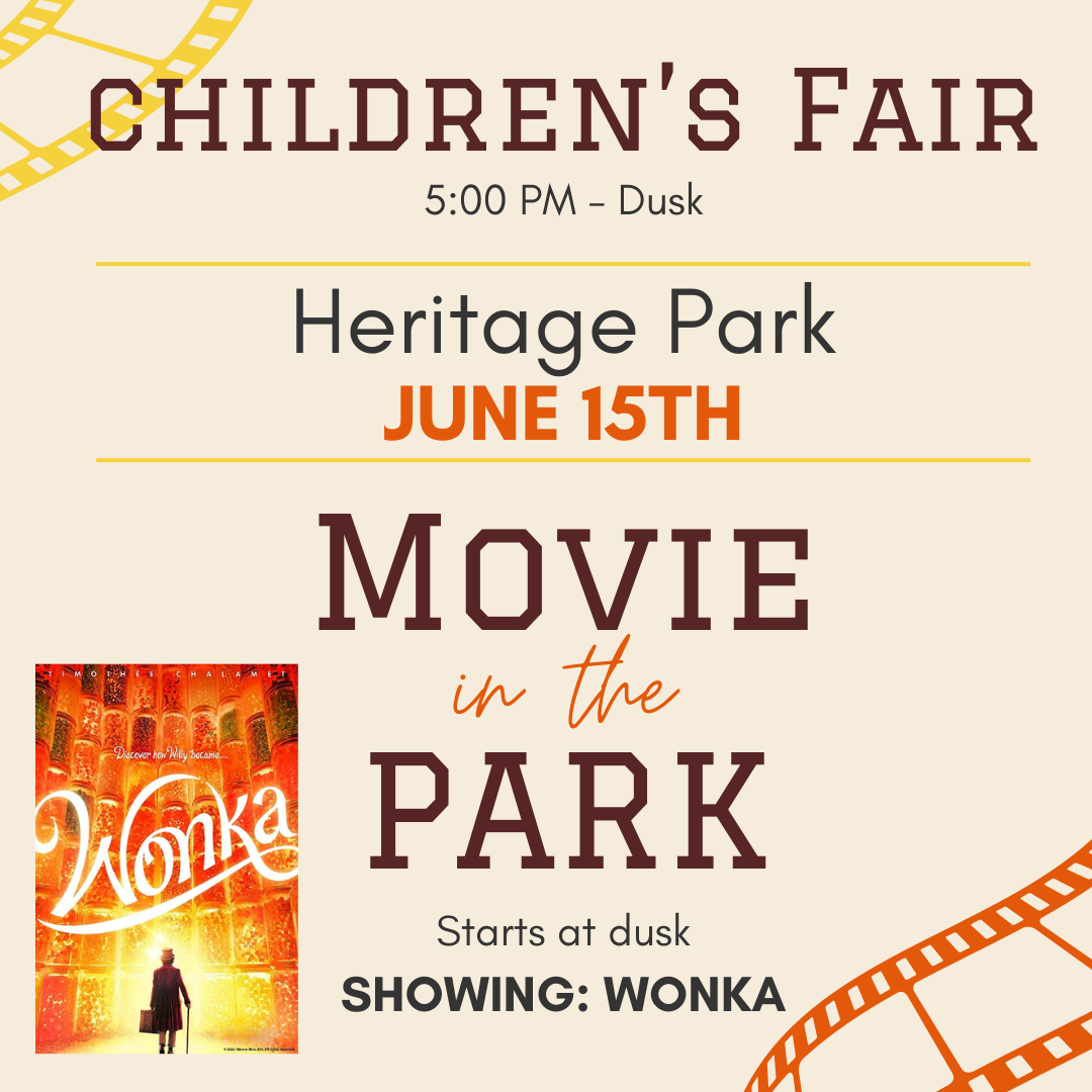 Wonka Movie in the Park 
