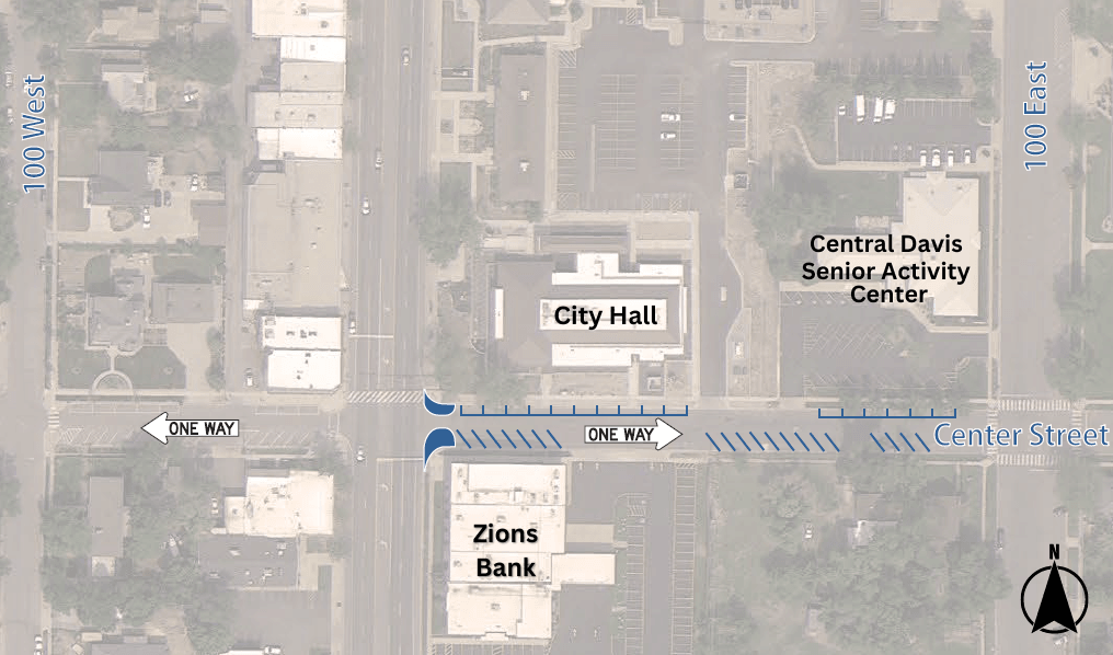 Center Street One-Way