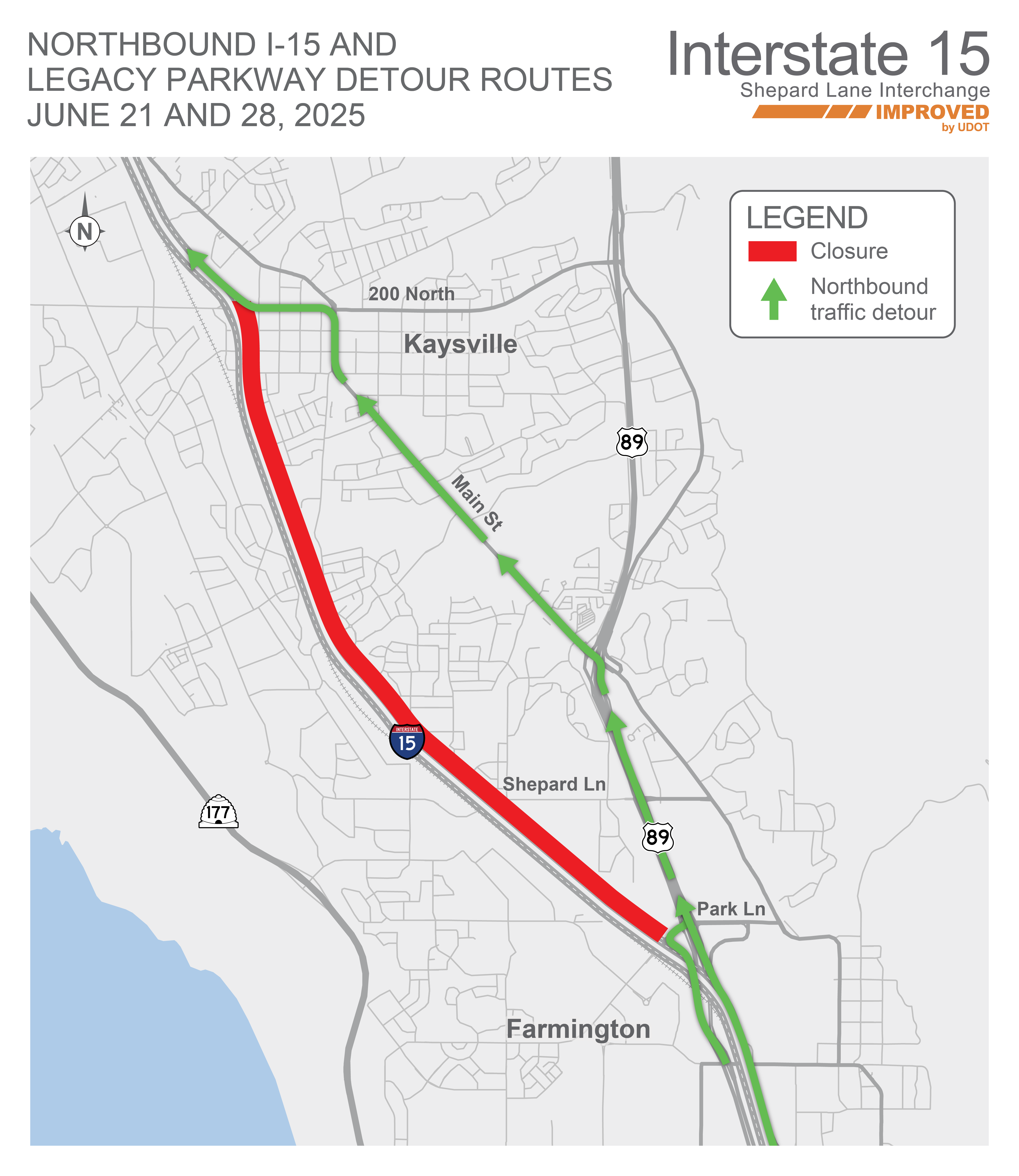 8751_Shepard_Mar Detour_Northbound Only Detour